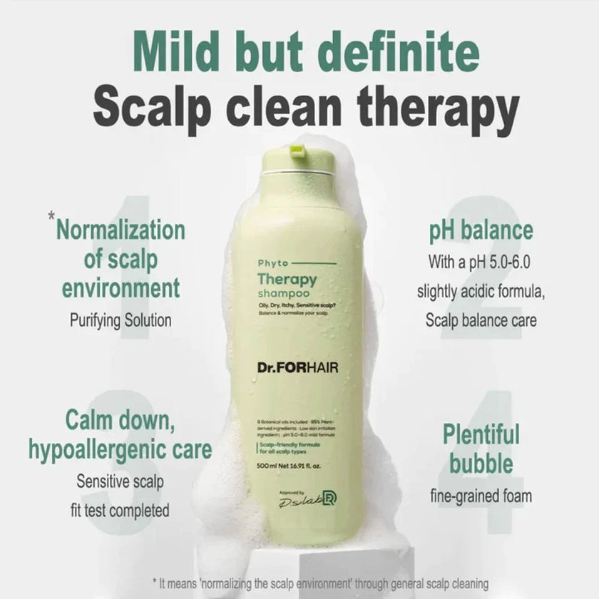 Dr.FORHAIR Phyto Therapy Shampoo 500ml