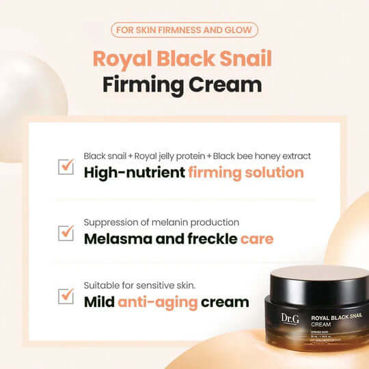 Dr.G Royal Black Snail Special Anti-aging Set