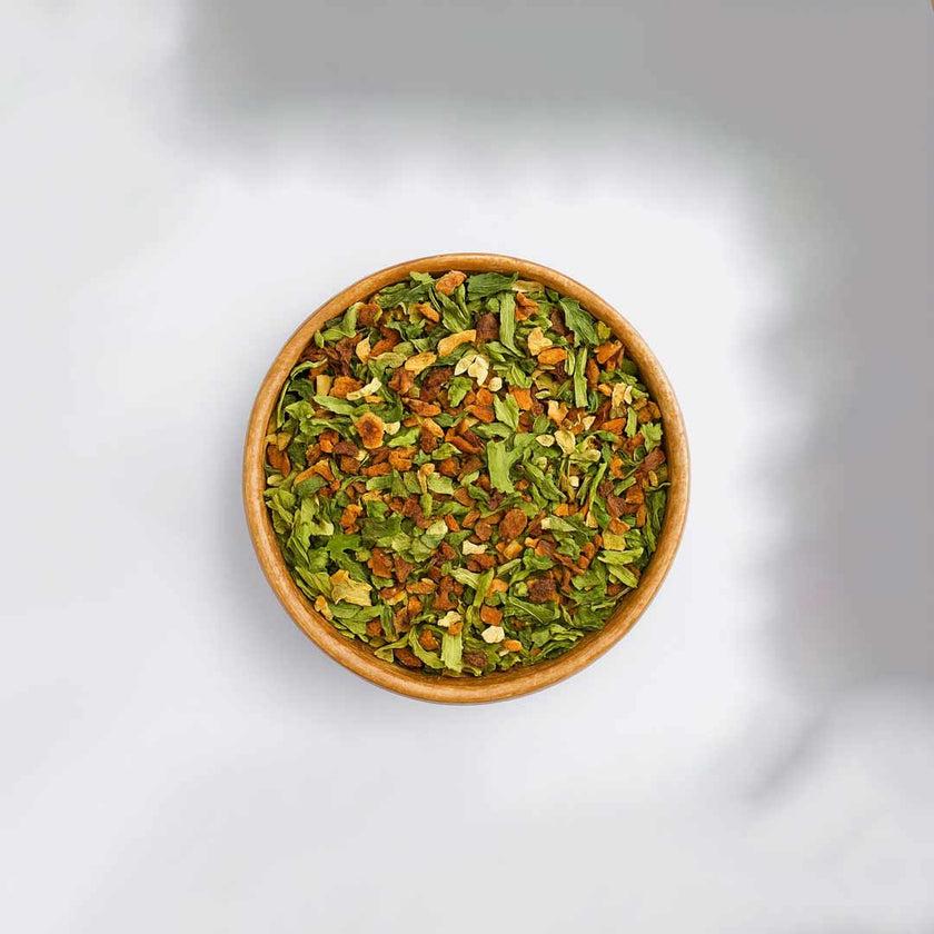 Natural Dried Vegetable Mix – Grade A All-Purpose Dehydrated Blend