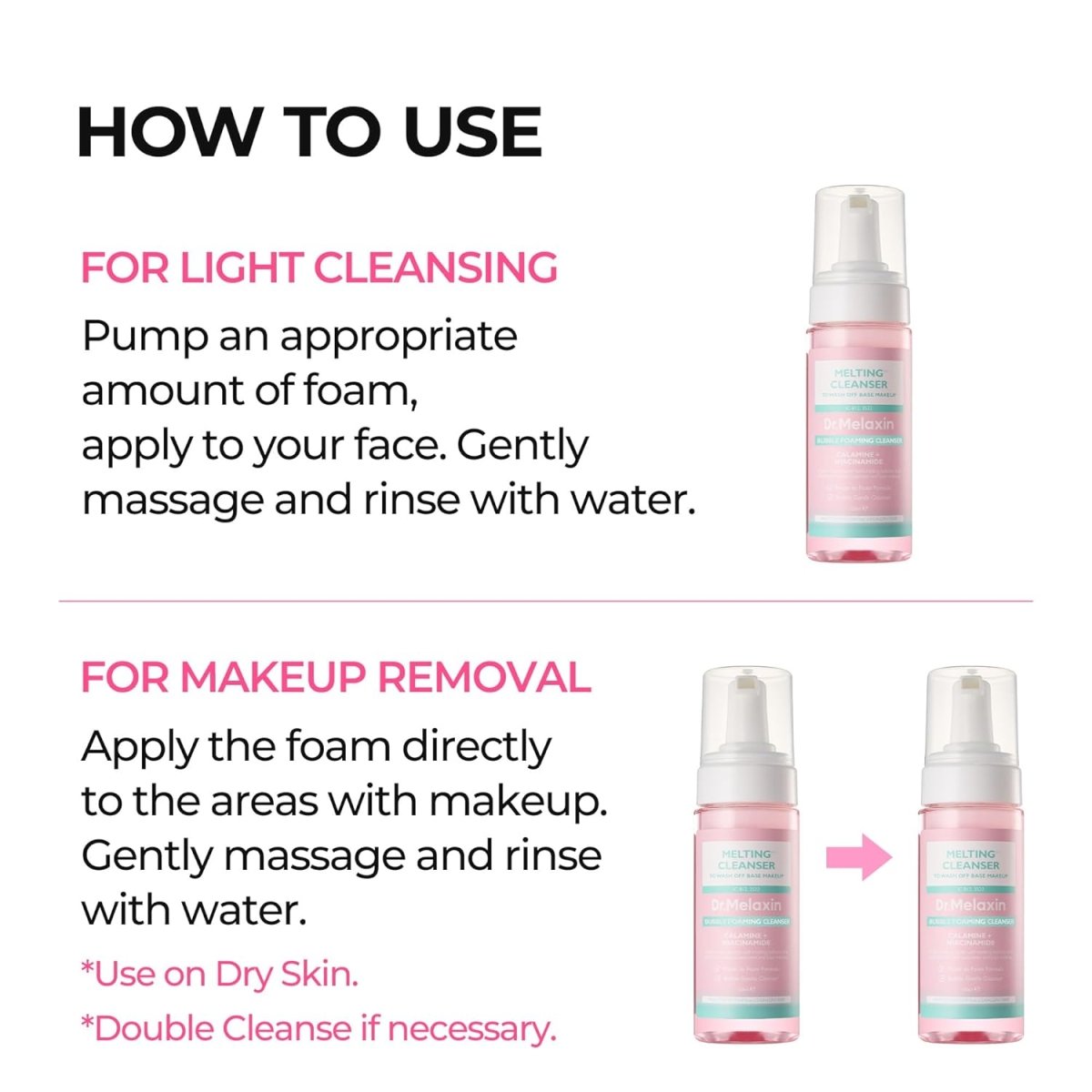 Dr.Melaxin Bubble Foaming Cleanser 150ml