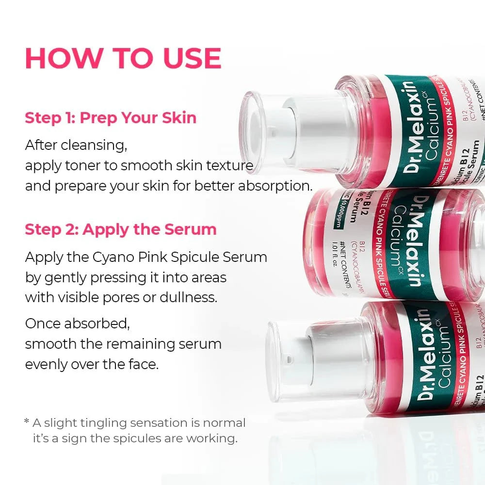 Dr.Melaxin Cemenrete Cyano Pink Spicule Serum 30ml