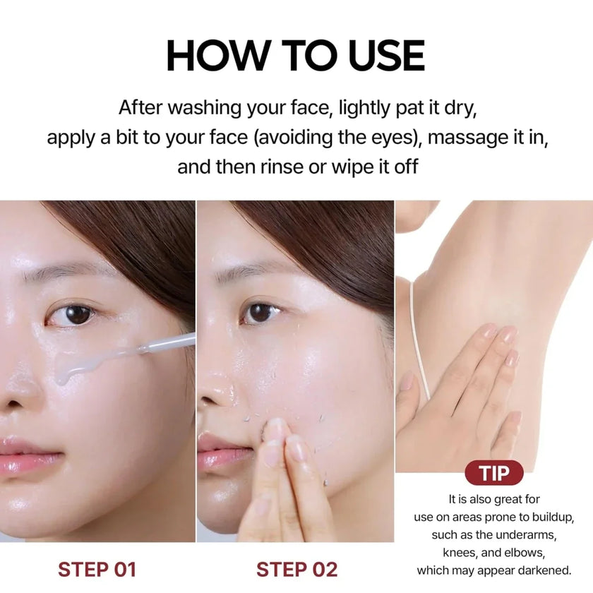 Dr.Melaxin Peel Shot Exfoliating Black Rice Ampoule 80ml
