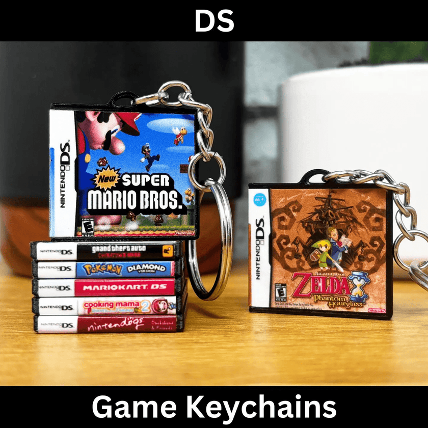 DS Game Case Keychains