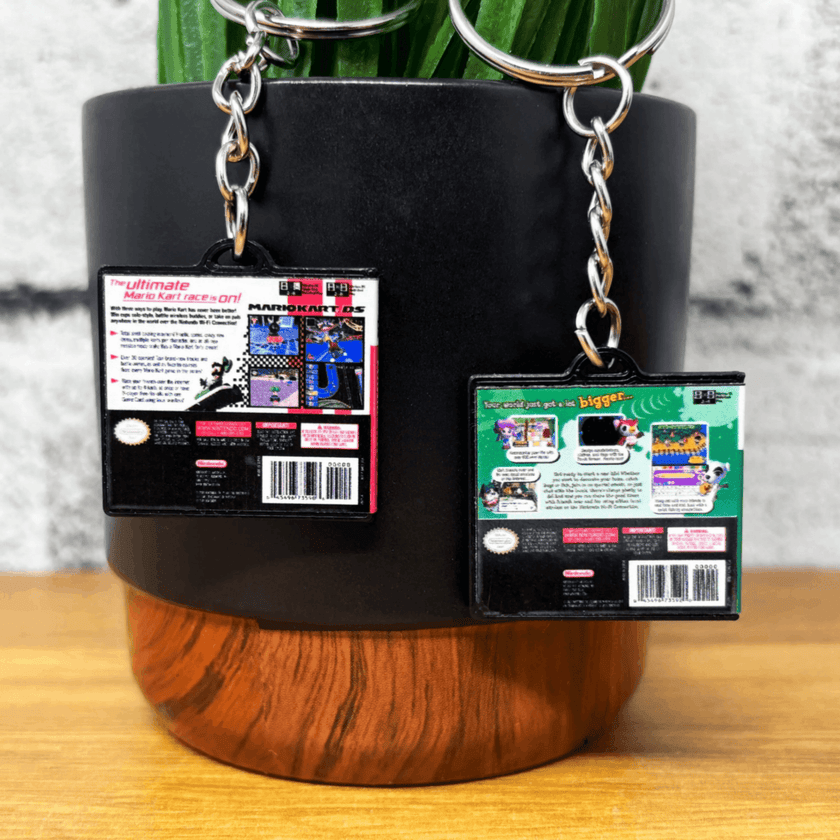 DS Game Case Keychains