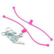 Du-Bro 2251 Body Klip Retainers w/Body Clips Pink