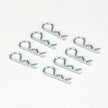 Du-Bro 2257 Body-Klips Body Clips Large Pkg of 8 NIB