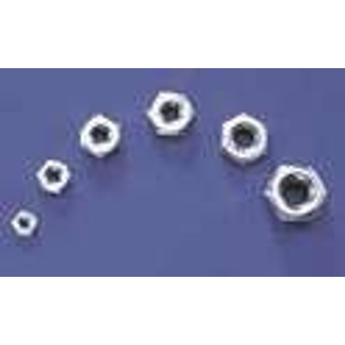 Du-Bro 563 8-32 Steel Hex Nuts (QTY/PKG: 4 )#563