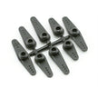 Du-Bro 670 SUPER STRENGTH SERVO ARMS-BLACK