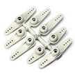 Du-Bro 672 SUPER STRENGTH SERVO ARMS-WHITE