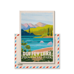 Duffey Lake British Columbia Provincial Park Postcard, Canada Parks