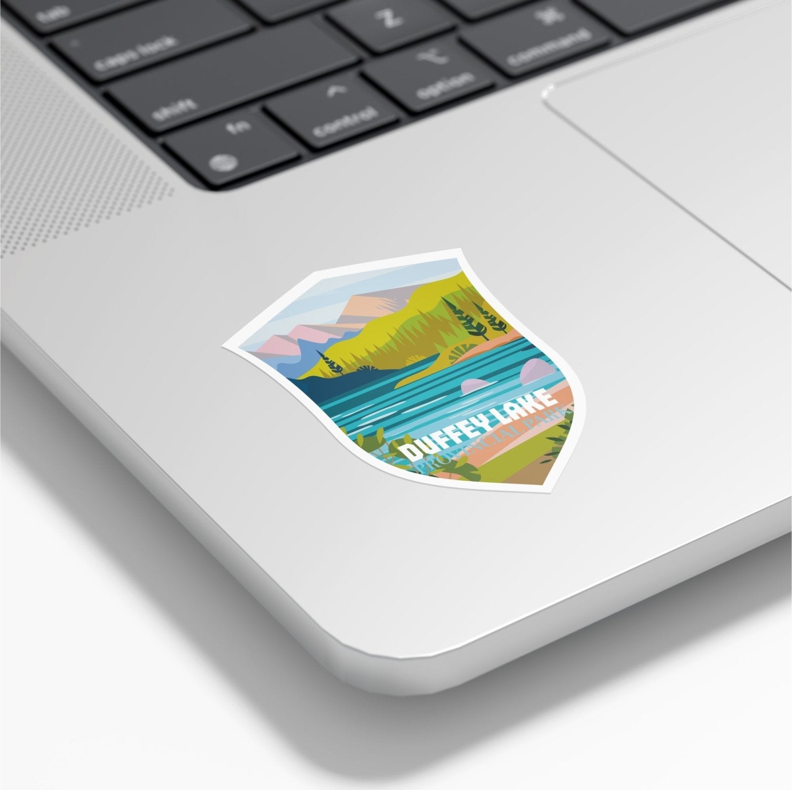 Duffey Lake British Columbia Provincial Park Waterproof Vinyl Sticker, Canada Parks