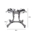 Rotary Adjustable Dumbbell Stand