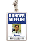 The Office Dwight Schrute Dunder Mifflin ID Badge
