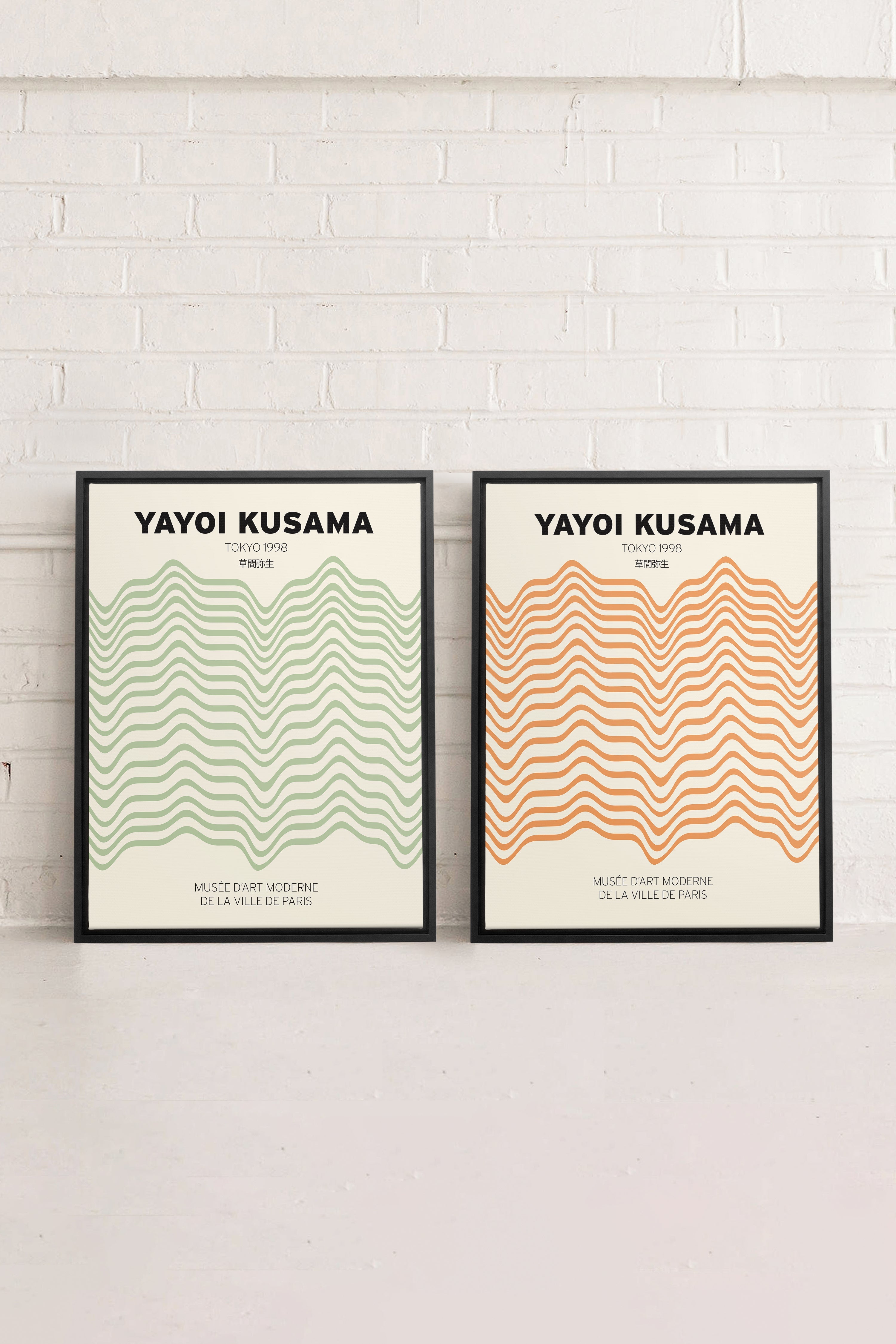 COMBINAISON YAYOI (2 Oeuvres sur toile étirée)
