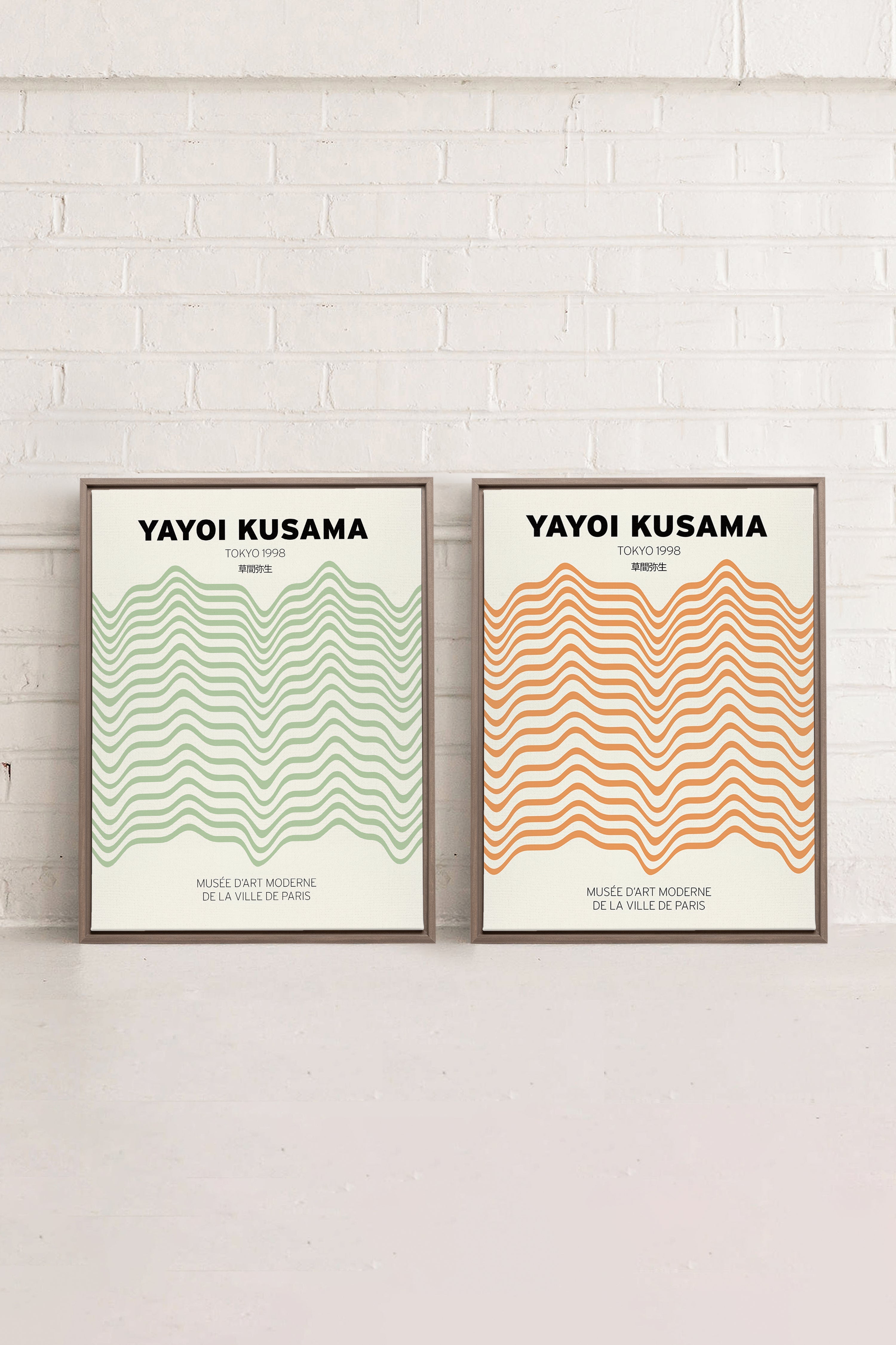 COMBINAISON YAYOI (2 Oeuvres sur toile étirée)