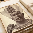 E. Harper Johnson - Piankhy the Great, Plate 9 | PRINT ‚Äì Majestic African Warrior King (Framed & Unframed Available)