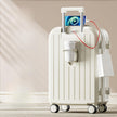 Multifunctional Smart Carry-On Suitcase with USB Port, Cup Holder & Spinner Wheels