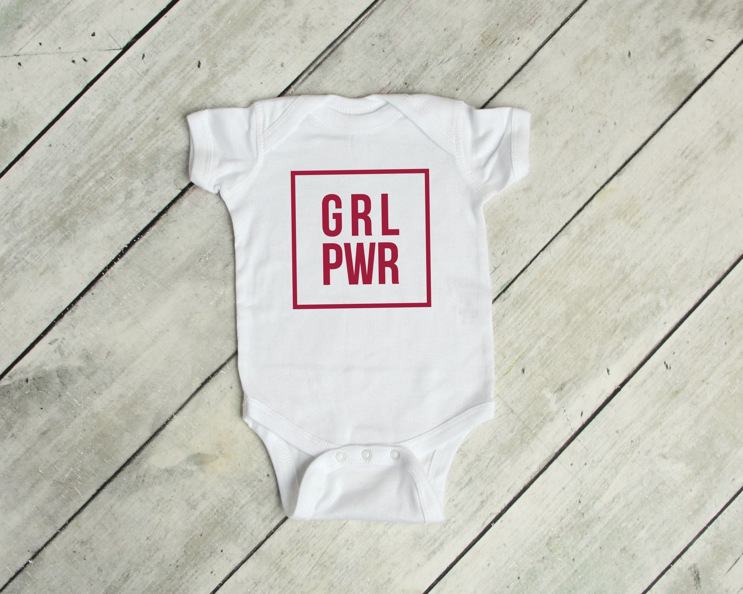 GRL PWR Matching Mommy and Me Shirts