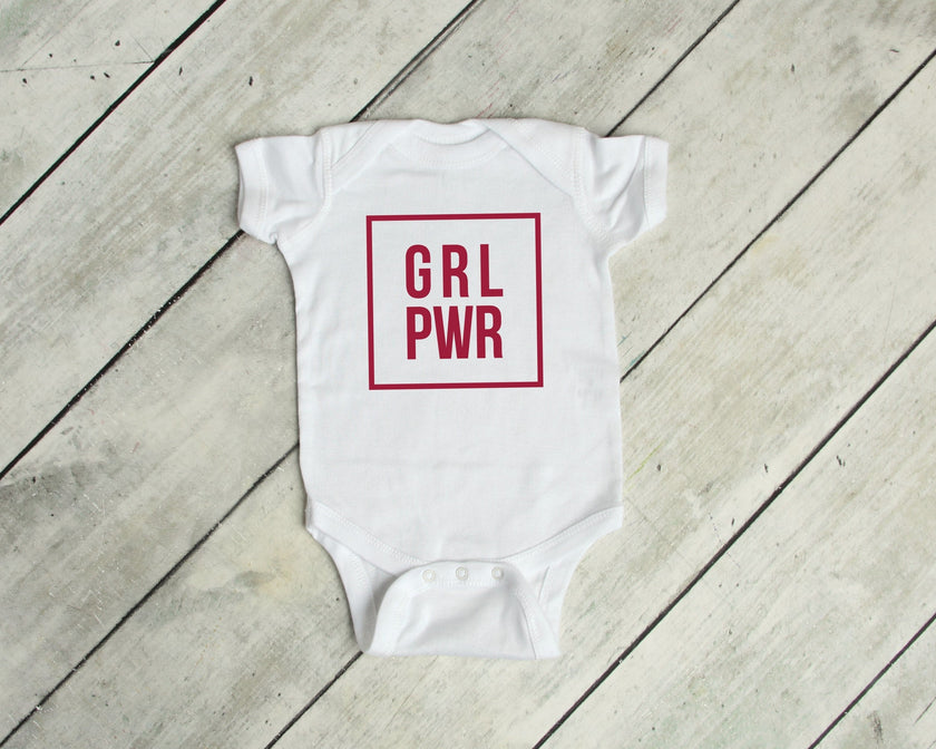 GRL PWR Matching Mommy and Me Shirts