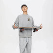 Men's Autumn  Drop-shoulder Sleeve Round neck Oversized Pullover sweatshirts