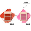 PHOFAY Double-Take Cream & Powder Blush Duo – Multi-Colour Blush & Contour Set