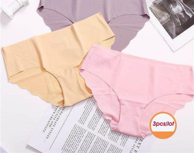 Women's Cotton Mid-Waist Underwear Briefs Set for Everyday Comfort