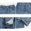Women's High Waist Wide Leg Denim Jeans – Slim Mopping Flare Trousers Canada USA (S–2XL)