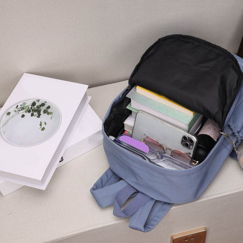 Mid Size Waterproof Plain college and High school backpack