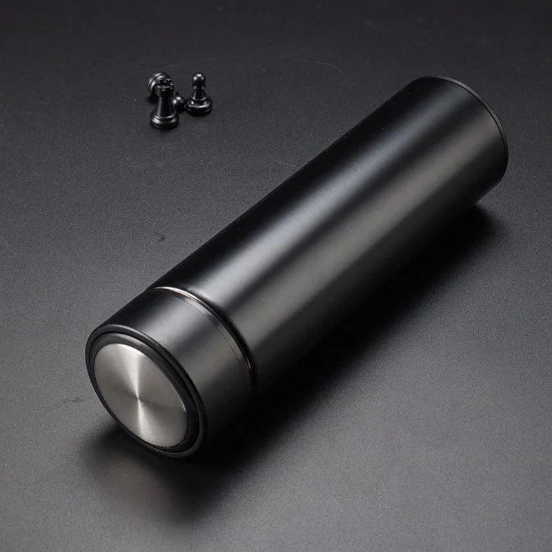 Stainless Steel Vacuum Water Cup Temperature Display Car Insulation Cup