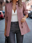 Slim-fit Jacket Fashion Commuting Thick fall Work office blazer suit Overcoat For Women