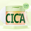 Centella Asiatica Cleansing & Dark Spot Toner Pads 100-Pack Soothing Skincare Cotton Pads