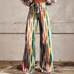Graphic Printed Bell Bottom Pants for Women – 3D Print Flare Denim Trousers