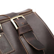 Vintage Leather Travel Duffle Bag – Genuine Cowhide Retro Weekender Bag for Men | Large Capacity Carry On Luggage