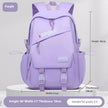 Sport School Backpack for Girls – Large Capacity, Waterproof Oxford Cloth (Black, Gray, Purple)
