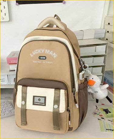 Unisex College Large Capacity Backpack for School