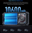 OUKITEL WP36 Pro Rugged Smartphone – 256GB, IP69K, Black