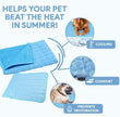 Pet Ice Silk Cooling Mat for Dogs & Cats – Breathable, Anti-Slip Summer Pad