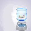 Cats Dogs Automatic Pet Feeder Drinking Water Fountains Large Capacity Plastic Pets Dog Food Bowl Water Dispenser