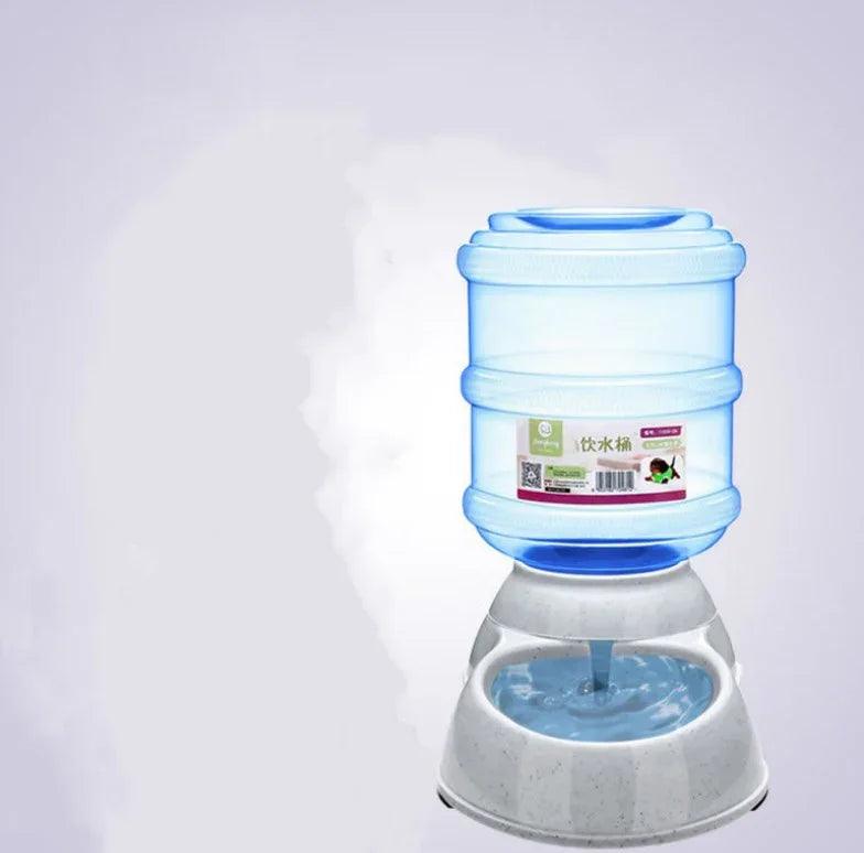 Cats Dogs Automatic Pet Feeder Drinking Water Fountains Large Capacity Plastic Pets Dog Food Bowl Water Dispenser