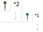 Shower Head Water Saving Flow 360 Degrees Rotating With Small Fan ABS Rain High Pressure Spray Nozzle Bathroom Accessories