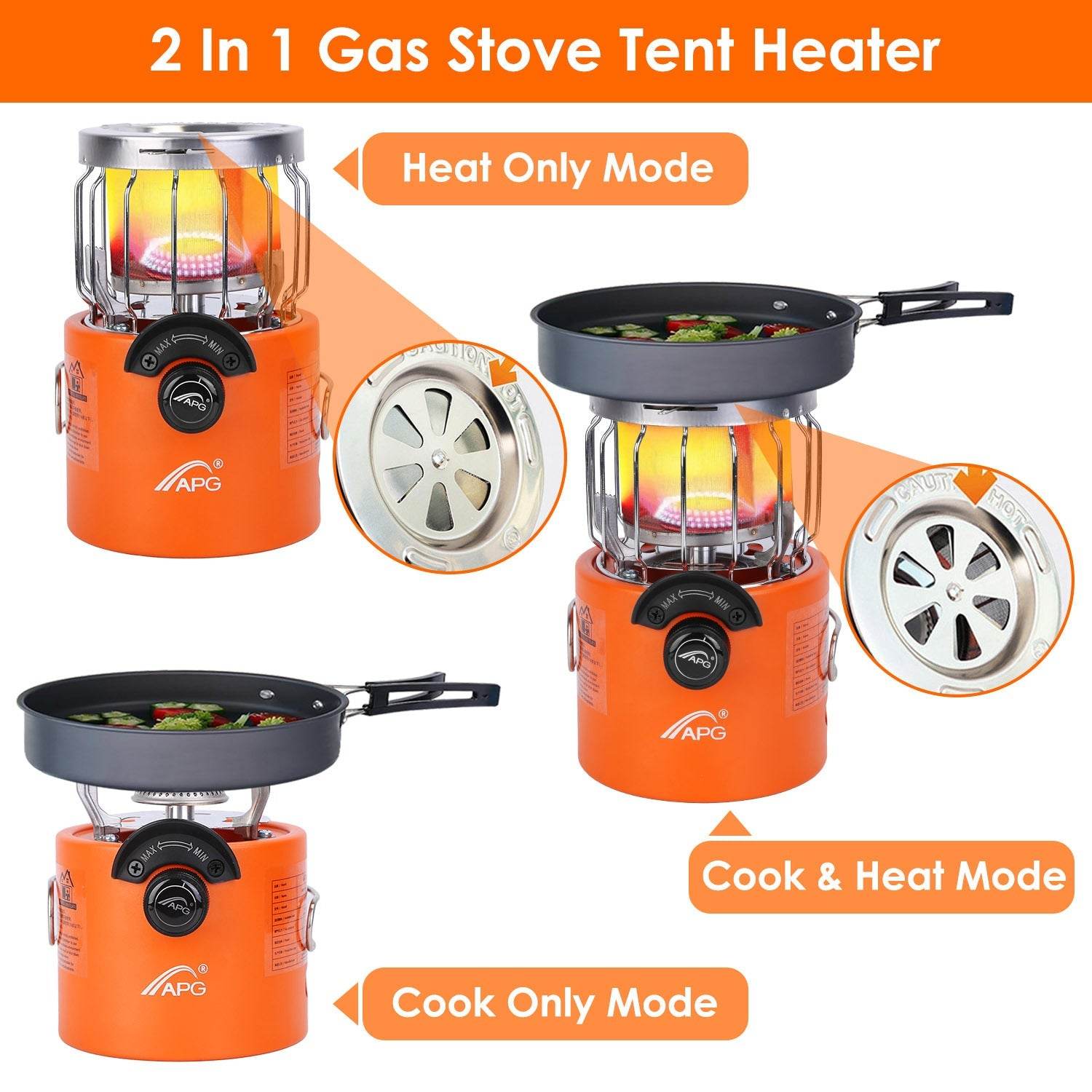 Portable Hiking Camping Outdoor Cooking Gas stove