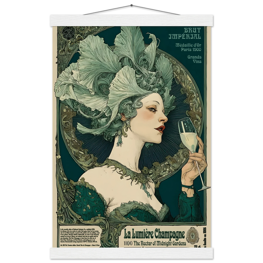 La Lumière Champagne - Poster & Framed Print