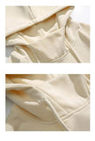 American Fleece Lined Drawstring Hoodie Sweatshirt Pullover for Men