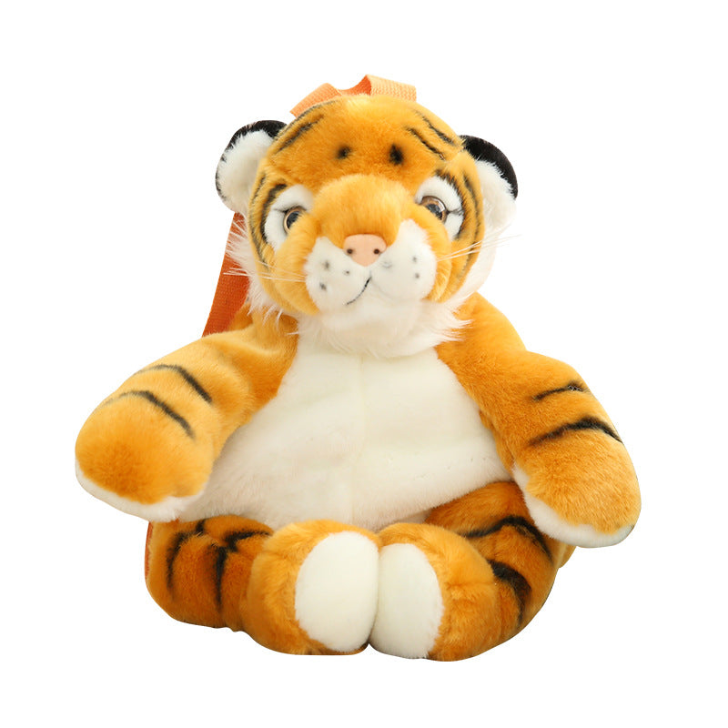 Kids Cartoon Animal Plush School Bag – Cute Backpack for Children (40cm)