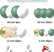 Blue & Mint Green Balloon Garland Chain Kit – Boy Birthday & Wedding Party Decoration Set