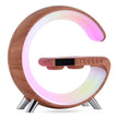 G shaped Wireless Phone Charging Night LED Lamp Bluetooth Speaker
