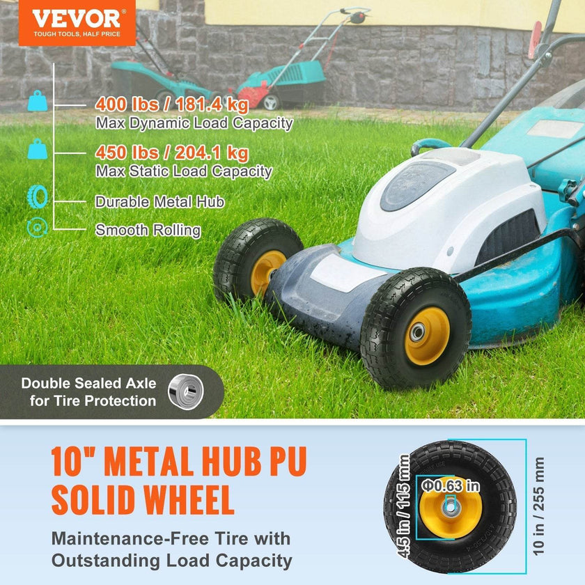 VEVOR Dollies & Hand Trucks solid replacement wheel Tyre