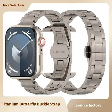 Replaceable Metal Watch Strap Suitable for Apple Smartwatch