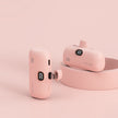 Mini Capsule Power Bank 5000mAh – Black, Pink, Green & White | Android, USB-C & Apple Cable