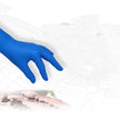 Dark Blue Nitrile Gloves 100 Pack – Powder-Free Pitted Disposable Gloves for Food, Medical & Industrial Use